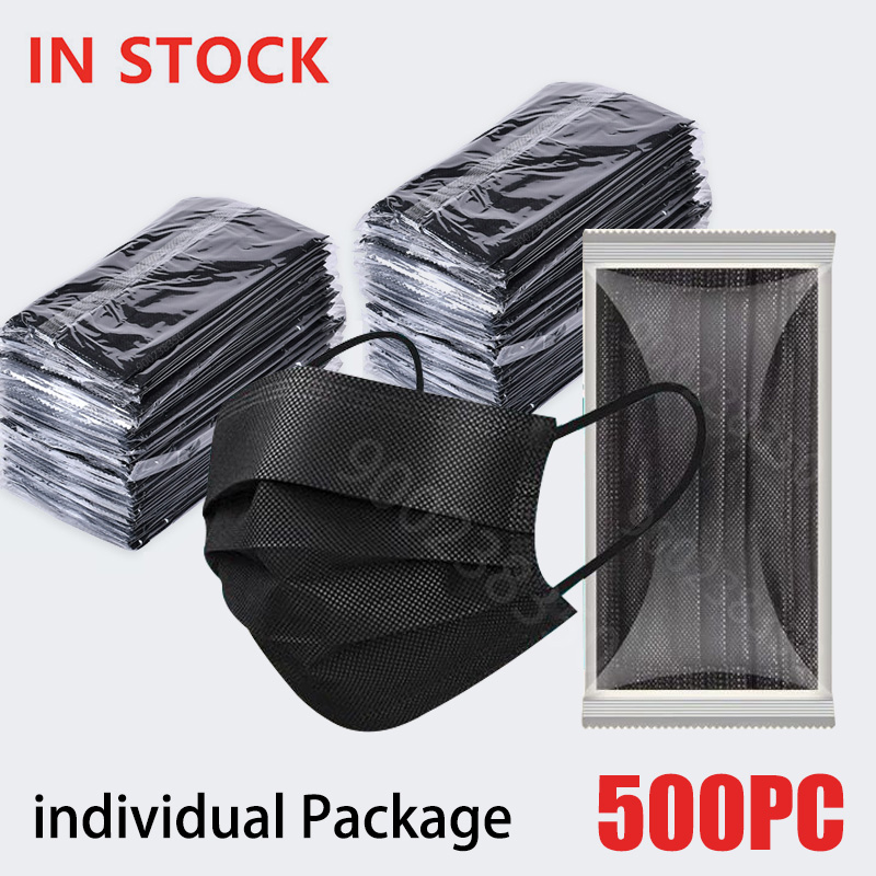 Disposable Surgical Mask - 10-500 قطعة قناع الكبار المتاح الفردية