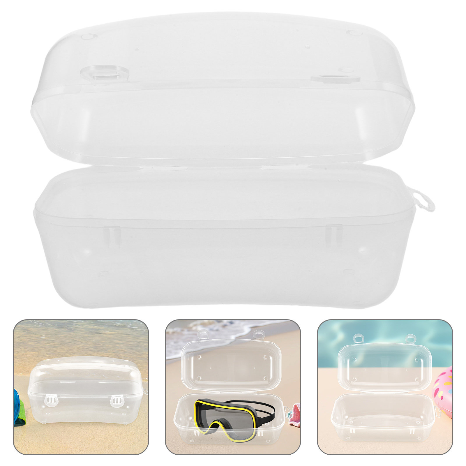 Mask Case Hard Shell - حقيبة نظارات غوص صلبة مقاومة للماء