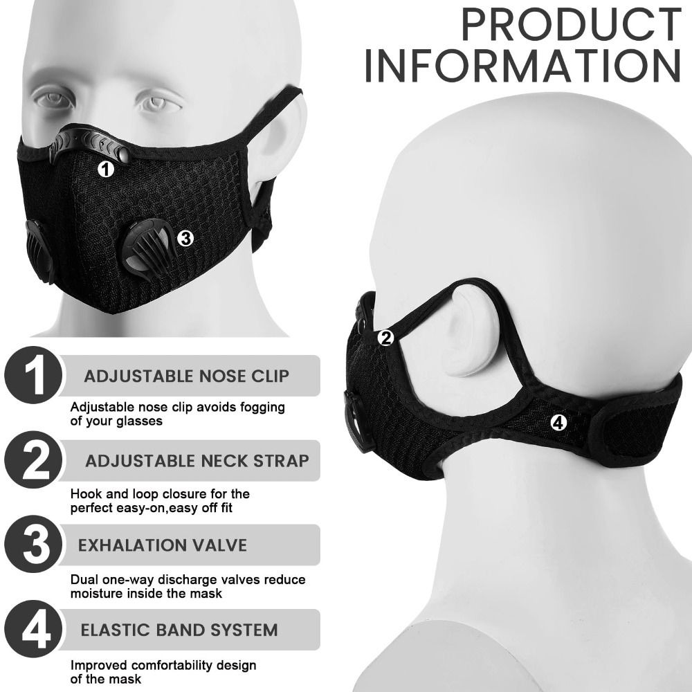 قناع واقي من الغبار قابل للتنف - مراجعة Anti Pollution Mask وسعره