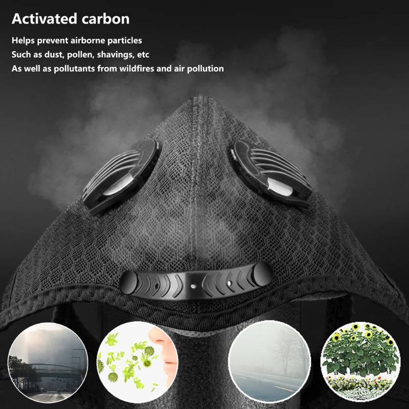 قناع وجه رياضي من SHIZIWANGRI  - مراجعة Anti Pollution Mask وسعره