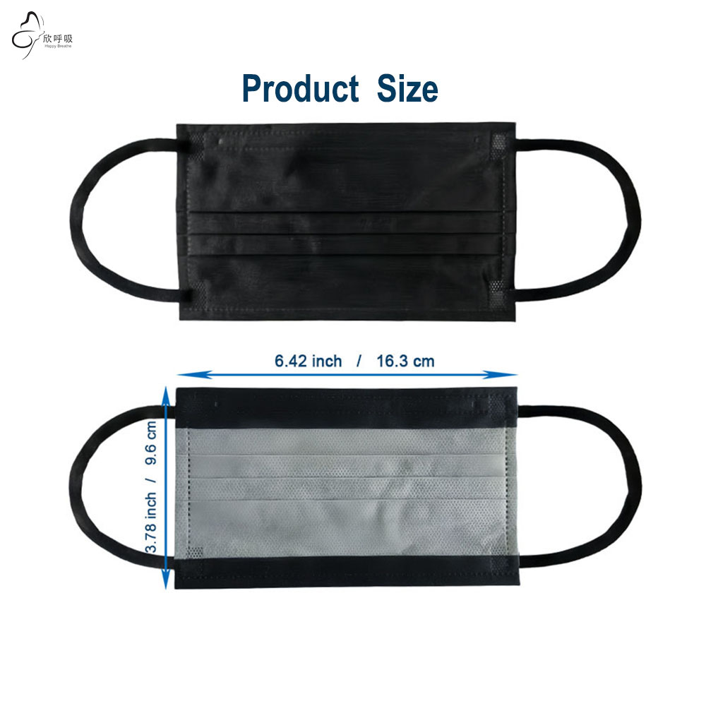 أقنعة وجه هابي بريث ذات 3 طبقا - مراجعة Black Face Mask Pack وسعره