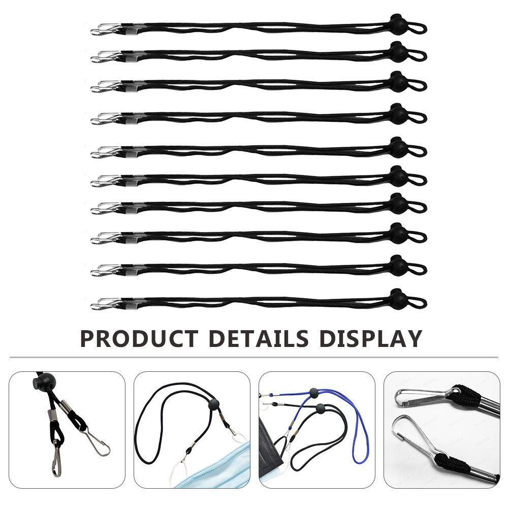 10 قطع من حبال تعليق الأقنعة ا - مراجعة Mask Ear Saver Strap وسعره